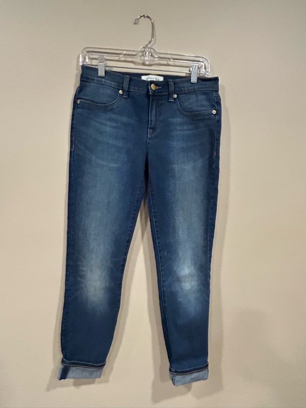 Henry & Belle Women’s Blue Super Skinny Ankele Jeans Size 29